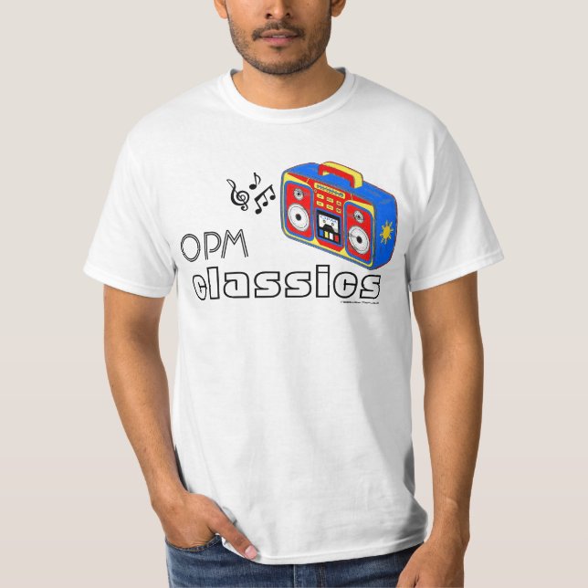 OPM-klassiker (original- Pilipino musik) T-shirt (Framsida)