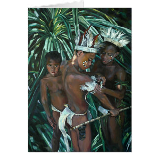 Öpojkar Hälsningskort