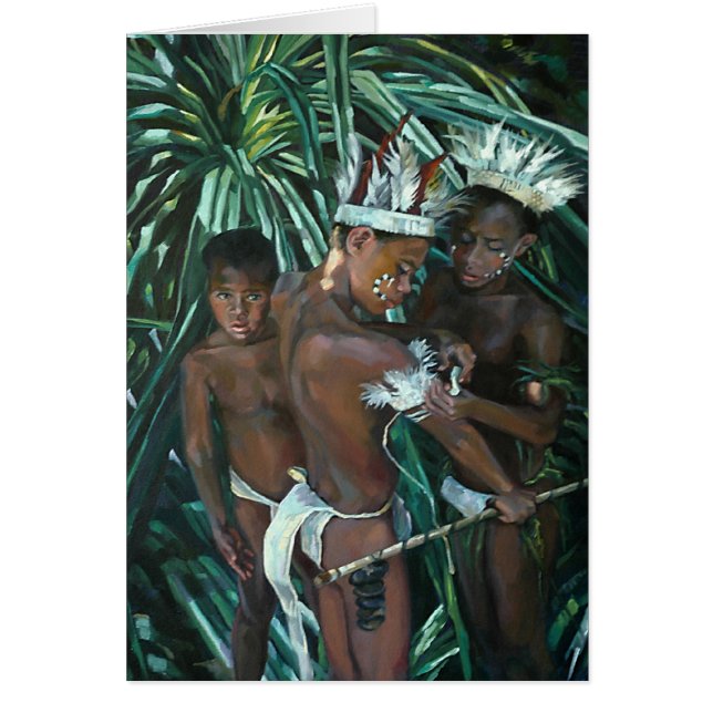 Öpojkar Hälsningskort (Framsidan)