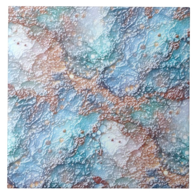 Opolerad marmor kakelplatta (Framsidan)