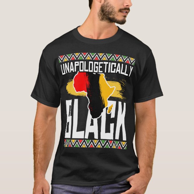Opologetiskt Black African American Gift T Shirt (Framsida)