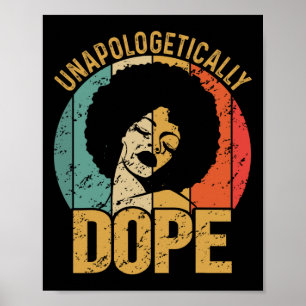 Opologetiskt Drug Black History Månad i Afrika Poster
