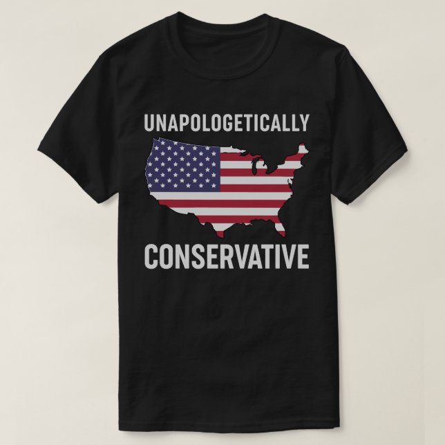 Opologetiskt Konservativ T Shirt (Design framsida)