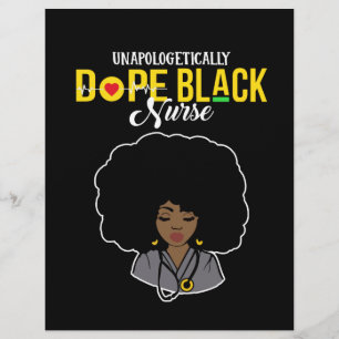Opologetiskt påve Black Nurse Brevhuvud