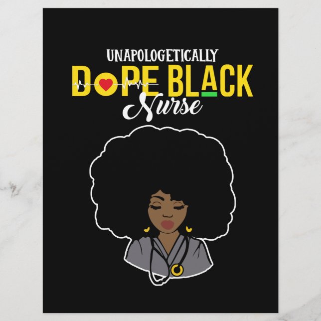Opologetiskt påve Black Nurse Brevhuvud (Framsida)