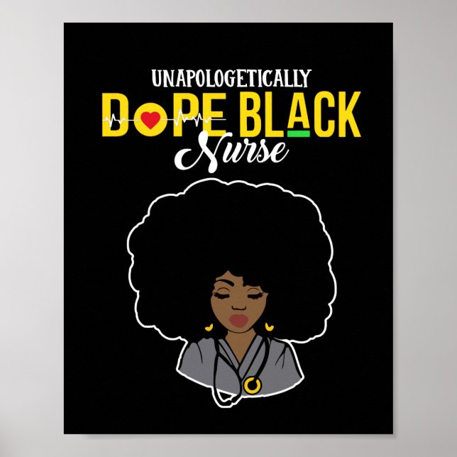 Opologetiskt påve Black Nurse Poster (Framsidan)
