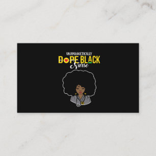 Opologetiskt påve Black Nurse Visitkort
