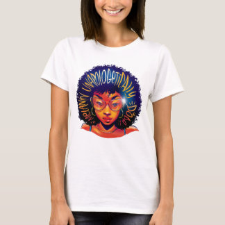 Opologetiskt påve Black Pride Melanin African T Shirt