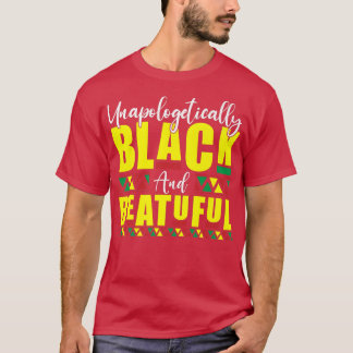 Opologetiskt svart och utbildad historik månad t shirt