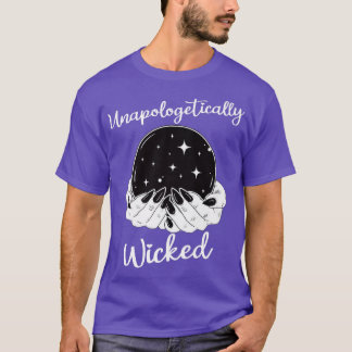 Opologetiskt Wicked Bad Witch Halloween Horro T Shirt