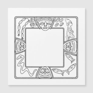 Opon Ifa Yoruba spådommagasin