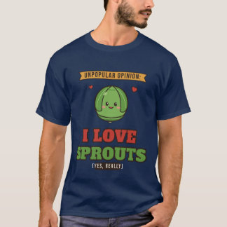 Opopularitet: Jag älskar Bröstkål T Shirt