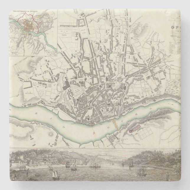 Oporto Porto Stenunderlägg (Framsidan)