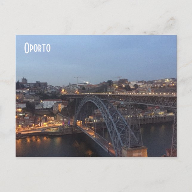 Oporto Vykort (Framsida)