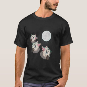 Opossum 3 Opossum Måne Opossum T Shirt