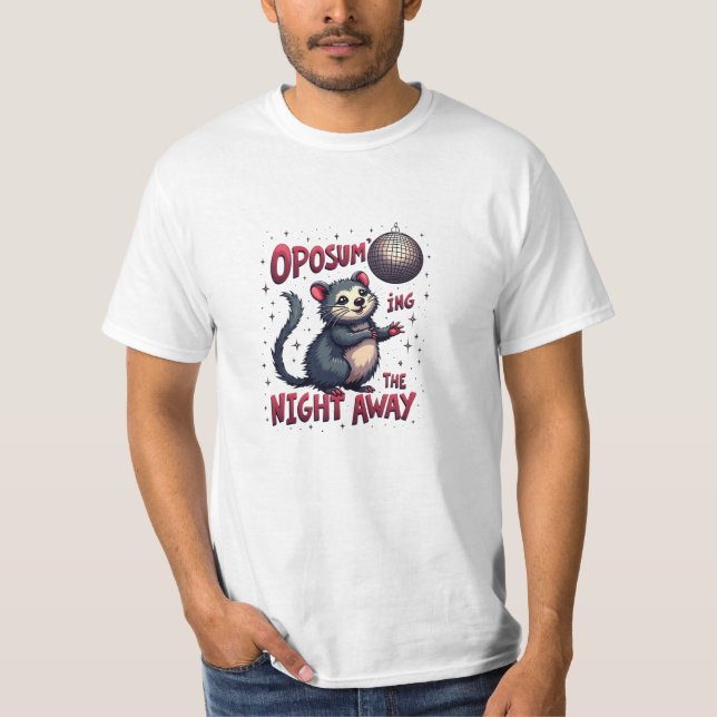 Opossum Älskare Gift Idea T Shirt (Framsida)