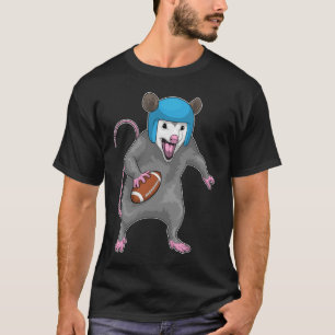 Opossum American Football Sports T Shirt