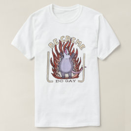 Opossum Anarchy - Be Crime, Do Gay T Shirt