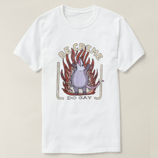Opossum Anarchy - Be Crime, Do Gay T Shirt