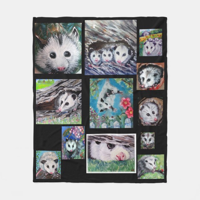 OPOSSUM BLANKET FLEECEFILT (Framsidan)