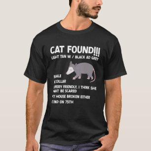 Opossum Cute Possum Rodent Sopor T Shirt