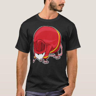 Opossum Firefighter Fire Department T Shirt