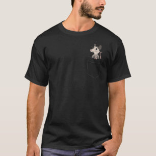 Opossum i Pocket Cute Pocket Possum Premium T Shirt