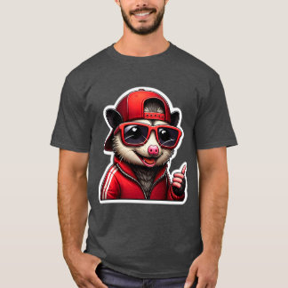 OPOSSUM I RED TRACK KOSTYM T SHIRT