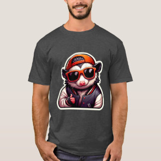 OPOSSUM I VARSITET JACKA 2 T SHIRT