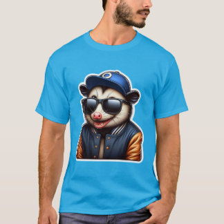 OPOSSUM I VARSITET JACKA 4 T SHIRT