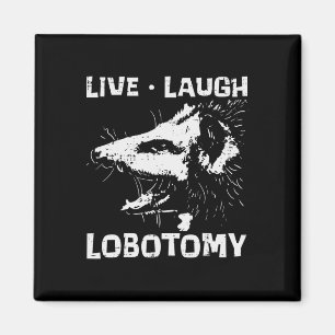 Opossum Live Kärlek Lobotomy Possum Street Sopor C Magnet