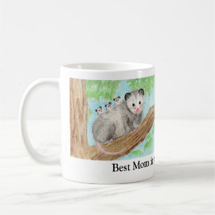 Opossum Mamma Kaffemugg