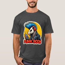 OPOSSUM-PUNK STEN BLUE 2 T SHIRT
