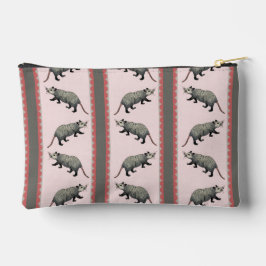 Opossum Rand Zipper Pouch