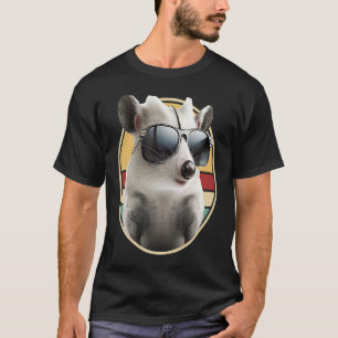Opossum Retro Outfit Coola Animal Eat Sopor Possum T Shirt