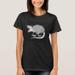 Opossum Screaming Cute Sopor Gang Meme Sarcastic T Shirt