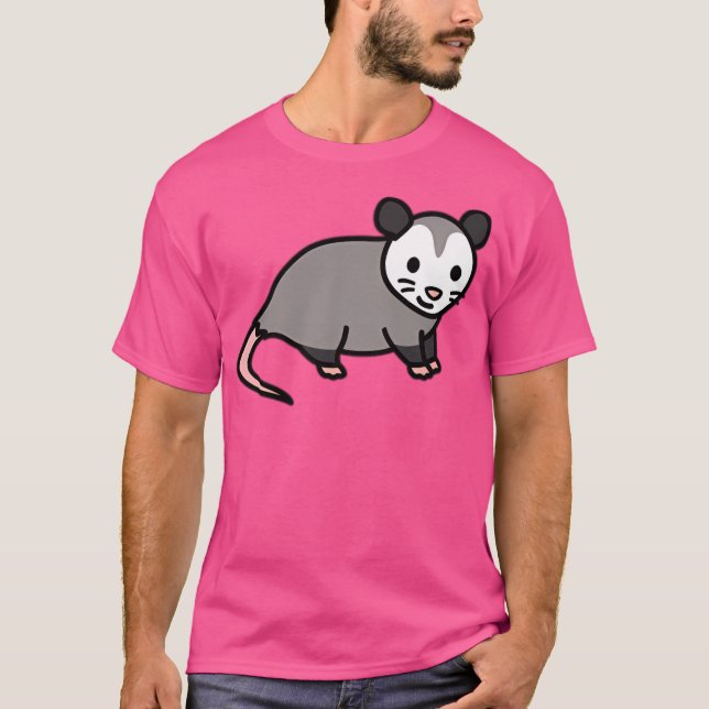Opossum T Shirt (Framsida)