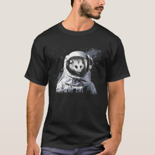 Opossum Tees Possum Astronaut Space T Shirt