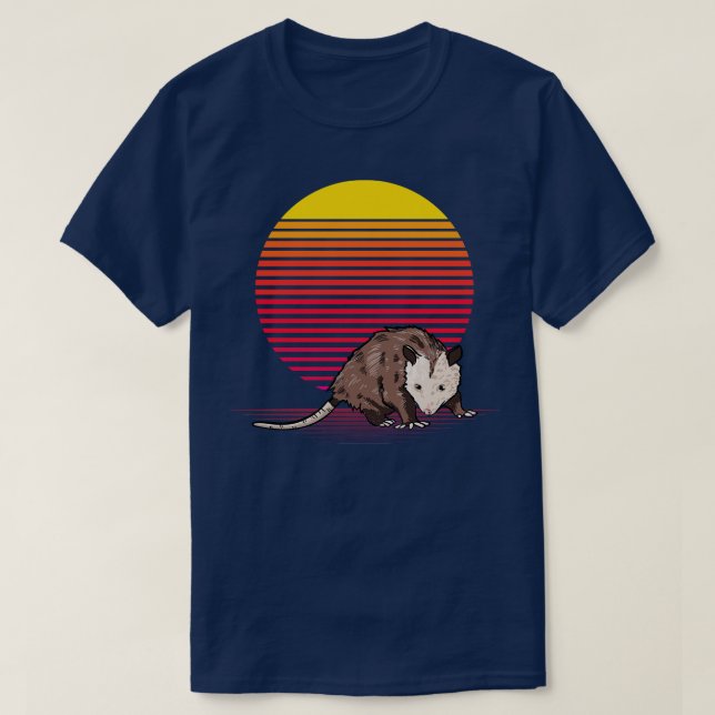 Opossum Vapor T Shirt (Design framsida)