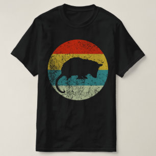 opossum-vintage silhouette 70s t shirt
