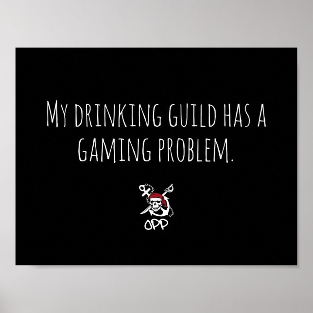OPP Drinking Guild | POSTER (Framsidan)