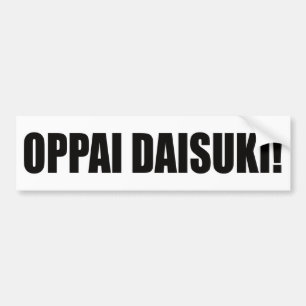 Oppai daisuki! bildekal
