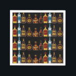 Öppen Bar Pappersservett<br><div class="desc">*Anpassa med din text och val av bakgrundsfärg.</div>