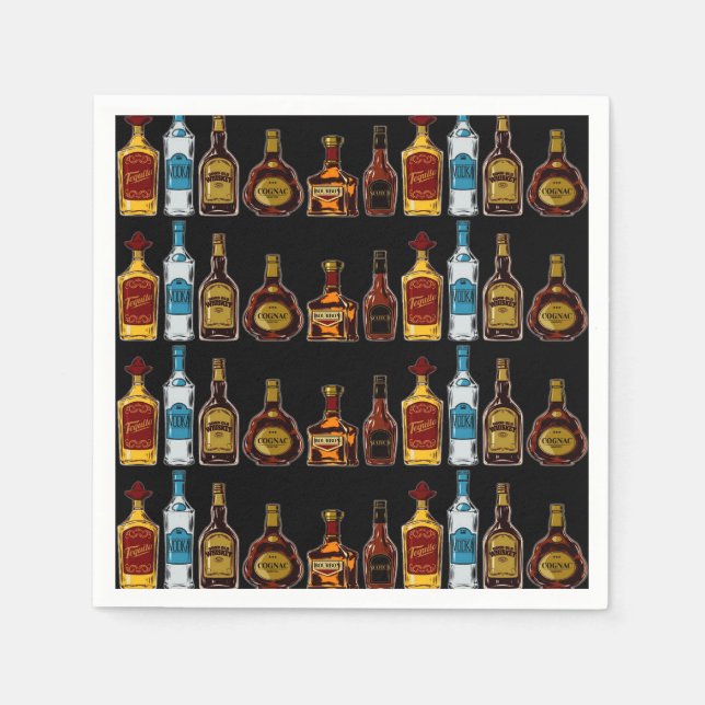 Öppen Bar Pappersservett (Framsidan)