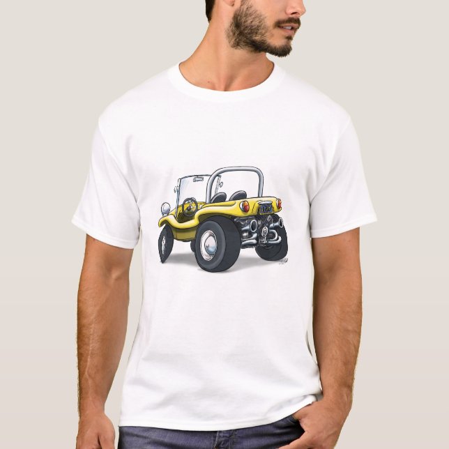 öppen bästa buggy för gult t shirt (Framsida)