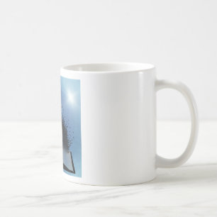 Öppen Bok Skog Kaffemugg