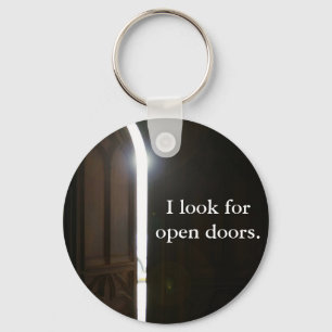 Öppen dörr Keychain Nyckelring