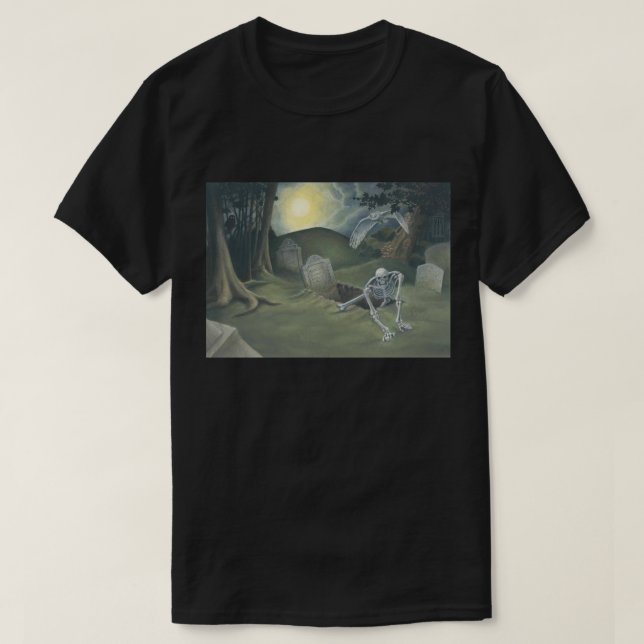 Öppen Grav T Shirt (Design framsida)