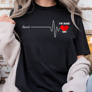 Öppen hjärtbypasskirurgi Hjärtinfarkt överlevande T Shirt