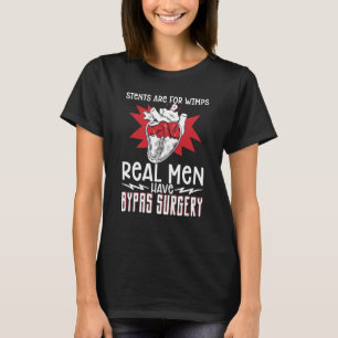 Öppen hjärtkirurgi bypass medvetenhet hjärtstents t shirt